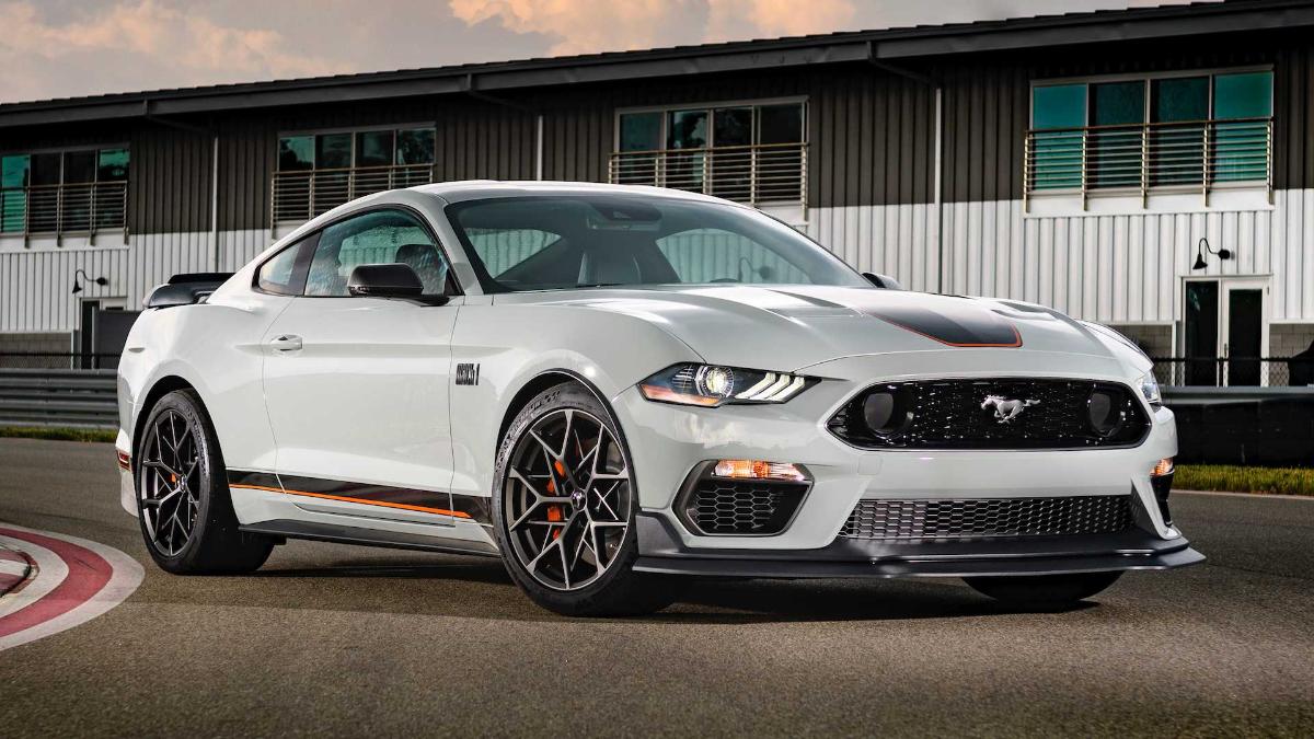 Ford рассказал о необычных дисках для Mustang Mach 1 2021 