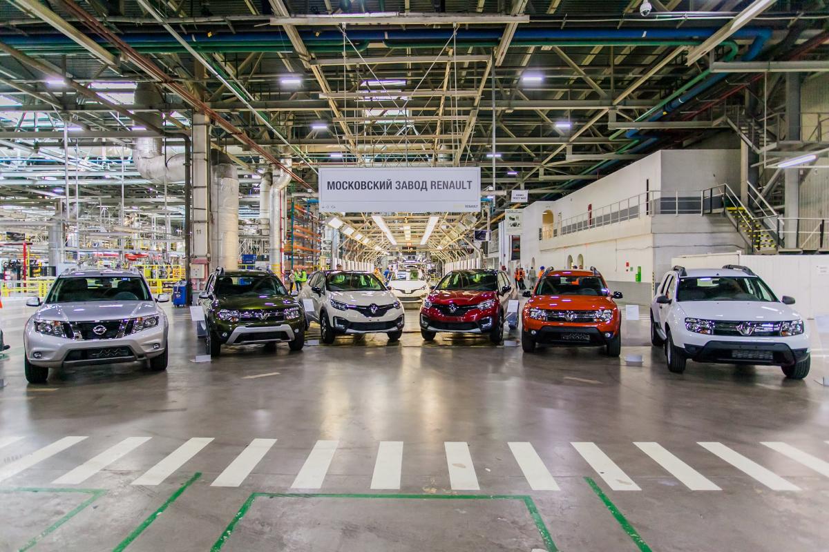 Завод Renault в Москве увеличил производство на треть в 1 квартале 2021 года