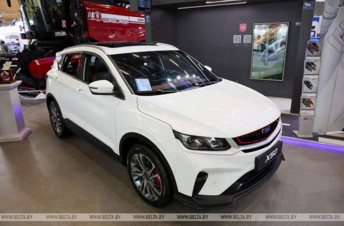 В Белоруссии прошел запуск производства рестайлинговых Belgee X50+ с новым ДВС