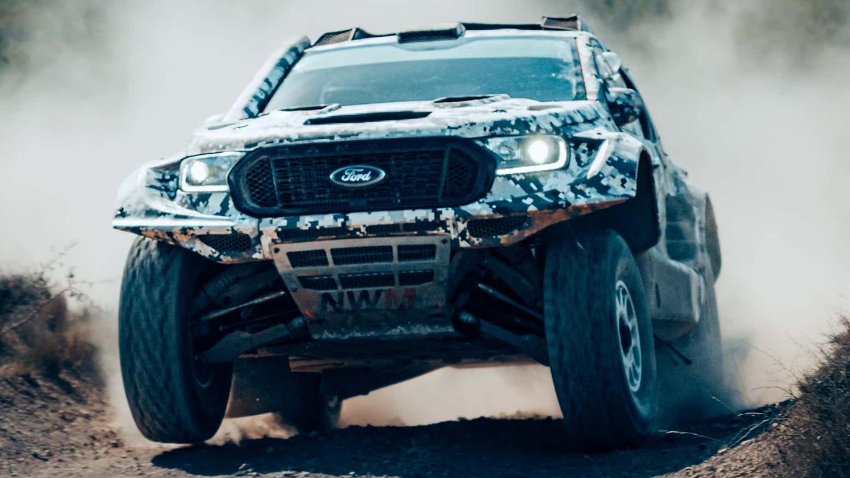 Ford планирует выиграть ралли "Дакар" с мощным пикапом Ranger Raptor T1+