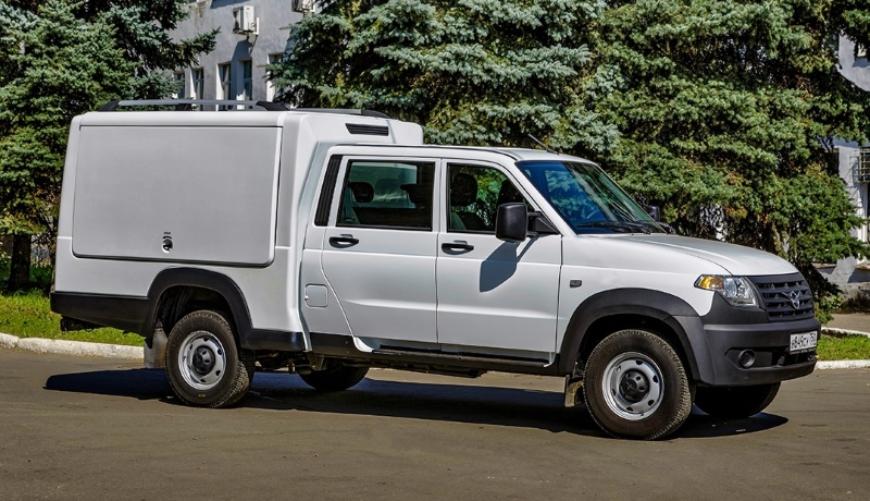 УАЗ готовит необычный фургон на базе УАЗ «Профи»