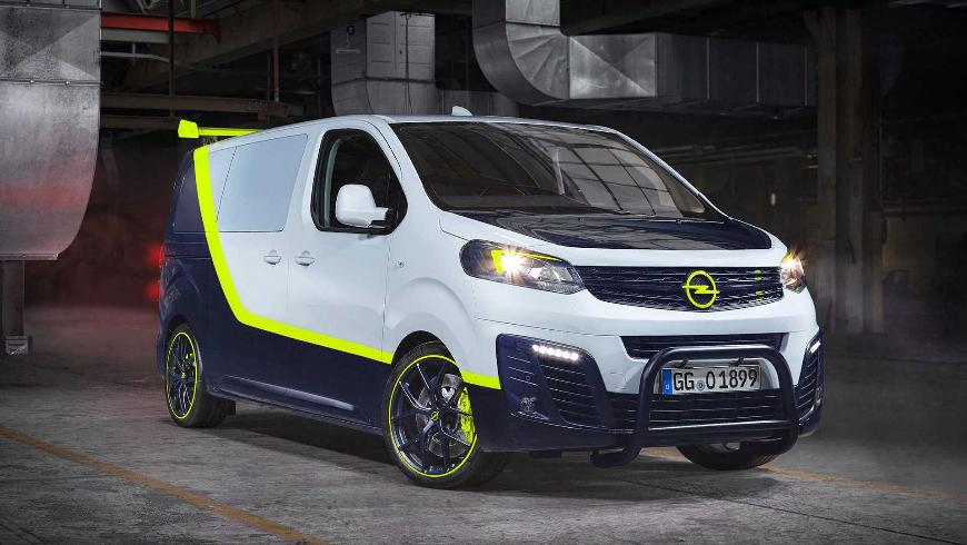Opel представил крутой фургон Zafira Life O-Team
