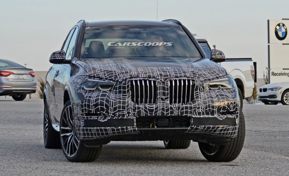 В сети появились новые фотографии BMW X5 2019 модельного года