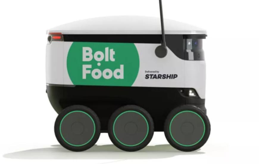 Bolt создал шестиколесные беспилотники для автономной доставки продуктов 