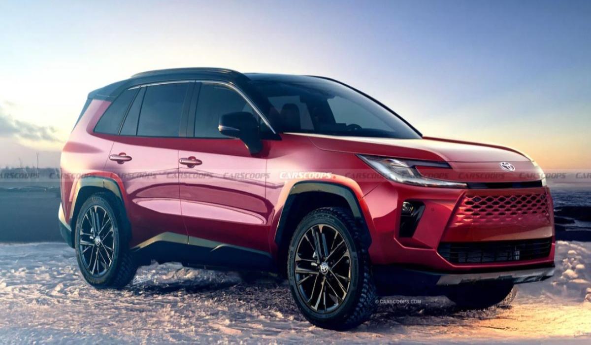 Совершенно новый Toyota RAV4 раскрыли на независимых фотоизображениях 