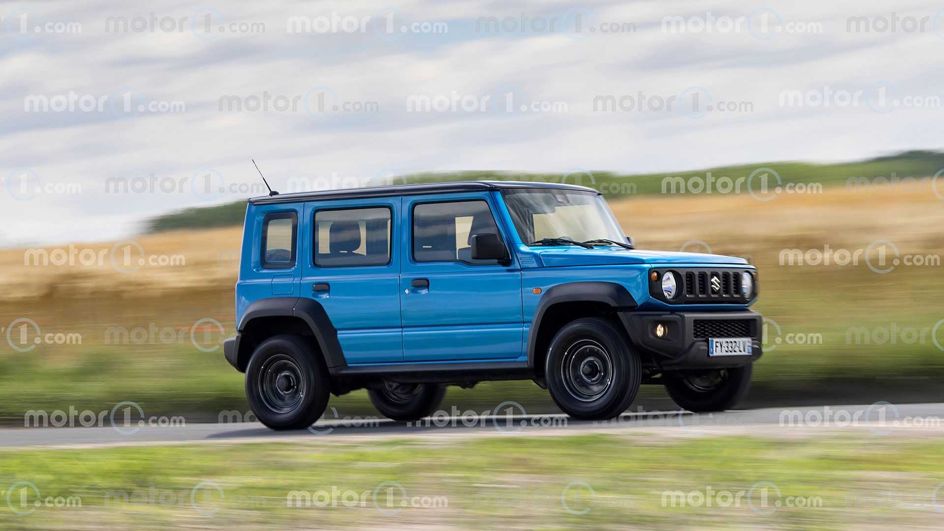 Компания Suzuki представит обновленный пятидверный Suzuki Jimny 13 января  2023 года в Индии