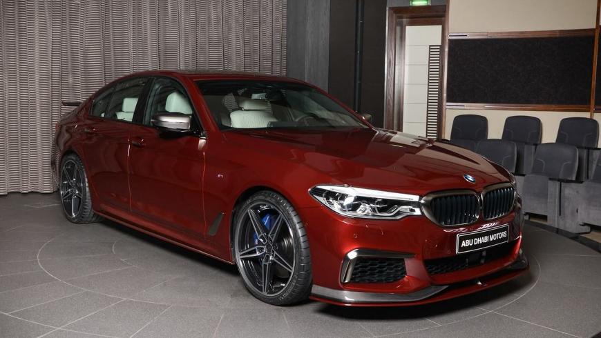 BMW представил M550i Aventurine Red