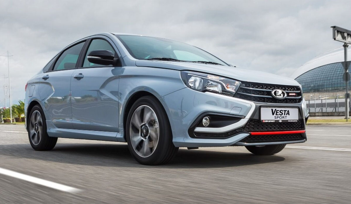 "Тайфун" возвращается - Lada Vesta снова в сером металлике