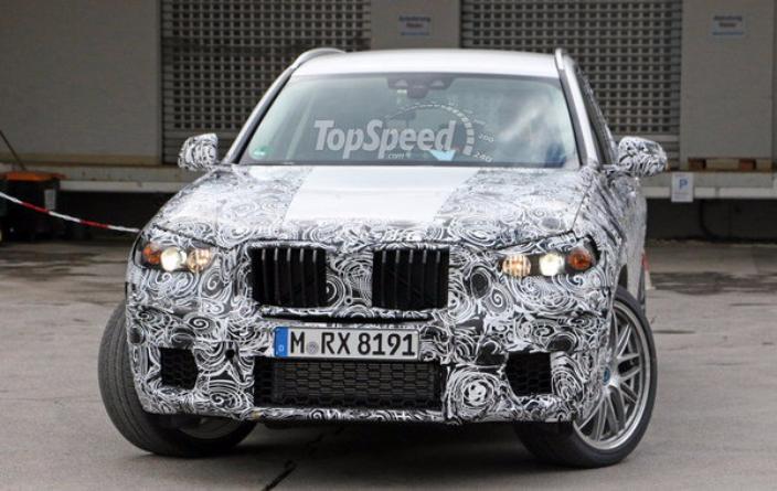 BMW X3 с М пакетом попалась на тестах