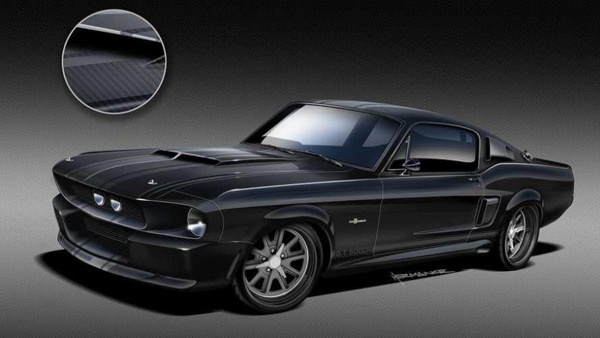 Shelby GT500 Mustang образца 1967 года получил 900-сильный мотор