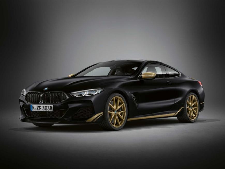 Названы российские цены на «золотые» BMW 8 серии Golden Thunder Edition