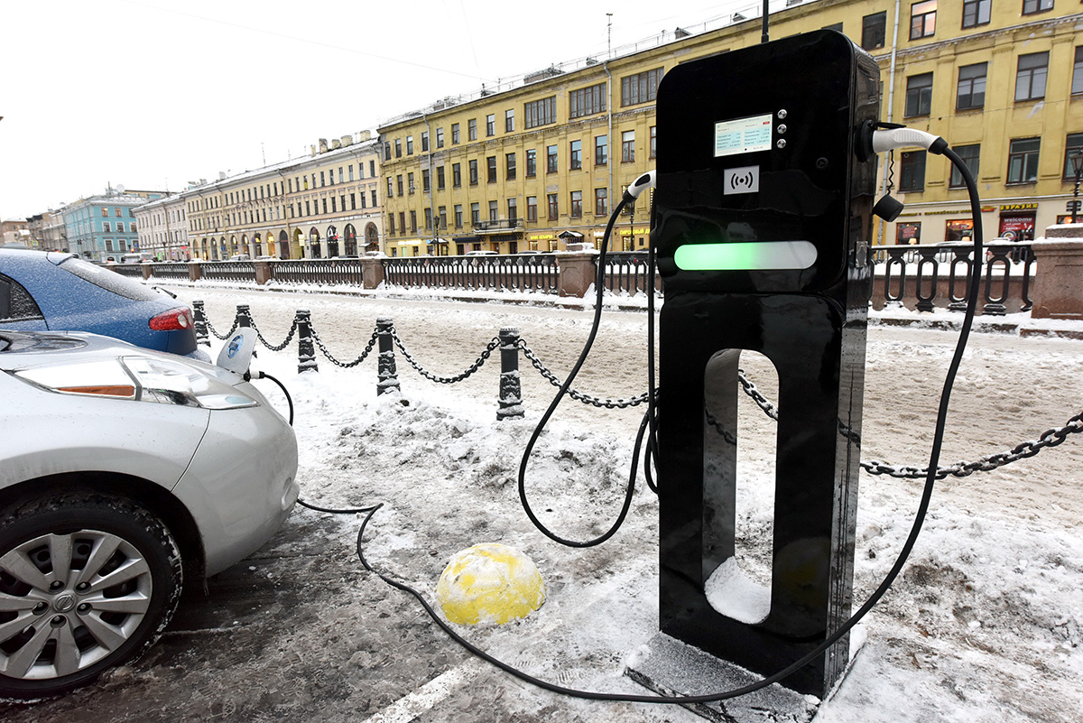 Продажи электромобилей в Санкт-Петербурге в 2024 году растут в 5 раз