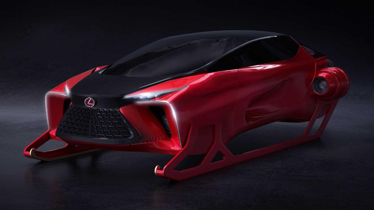 Lexus HX Sleigh Concept или новые сани Санта-Клауса