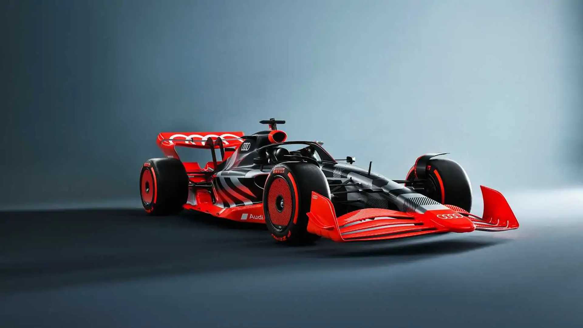 Audi Formula 1 Showcar 2026 года появится на автосалоне в Шанхае в апреле  2023 года