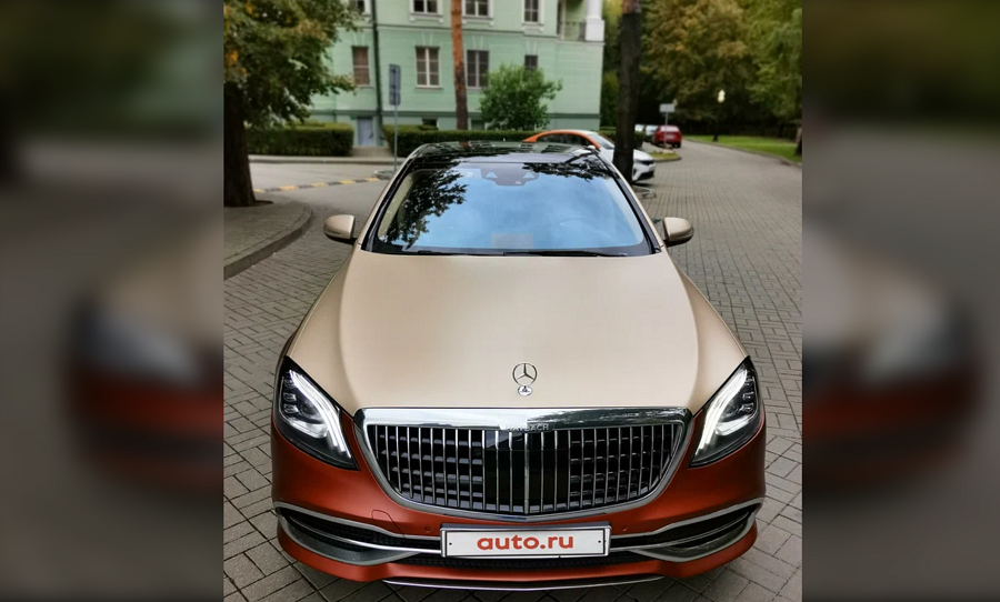 Российская блогерша Наталья Давыдова выставила на продажу Mercedes-Maybach за 7,3 миллиона рублей