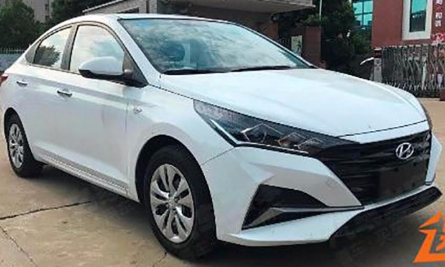 Китайскую версию Hyundai Solaris рассекретили до премьеры