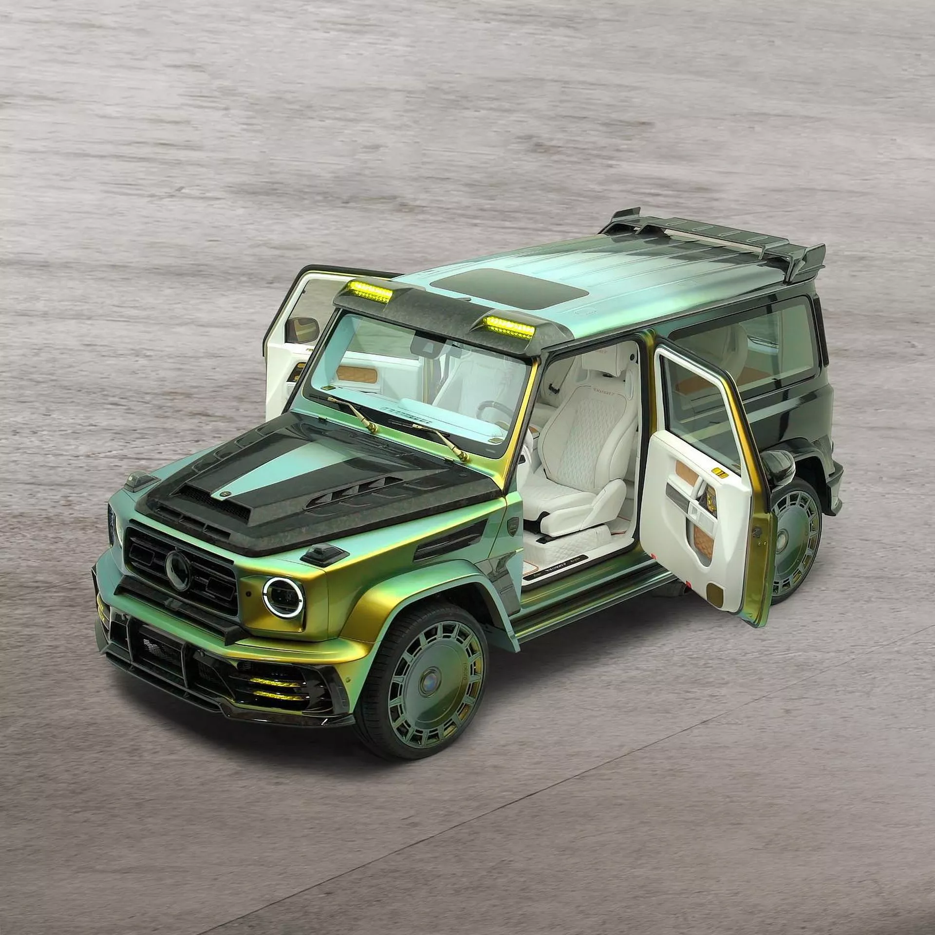 Тюнинг-ателье Mansory представило новый проект на основе Mercedes G-Class