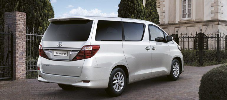 Toyota alphard рестайлинг