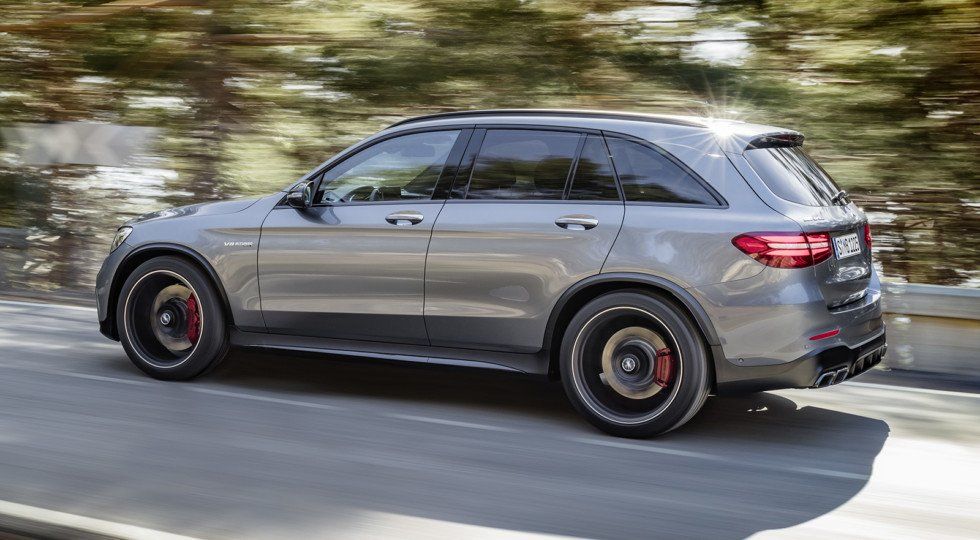 Mercedes-Benz GLC от AMG: вид сзади