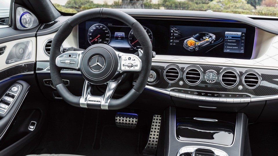 Новый Mercedes-Benz S-Class: салон
