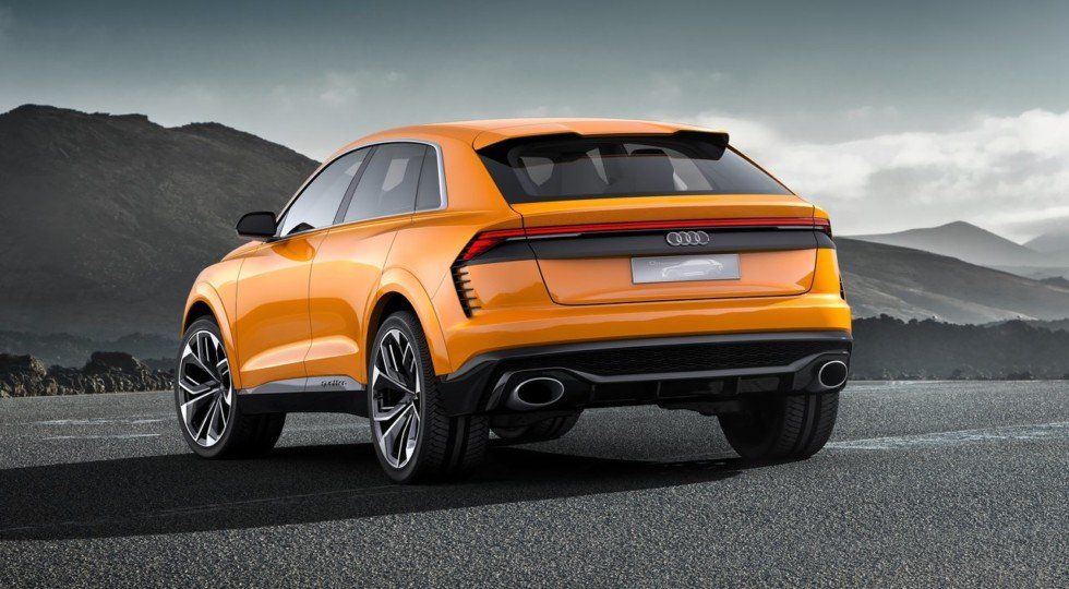 Концепт Audi Q8 Sport: вид сзади