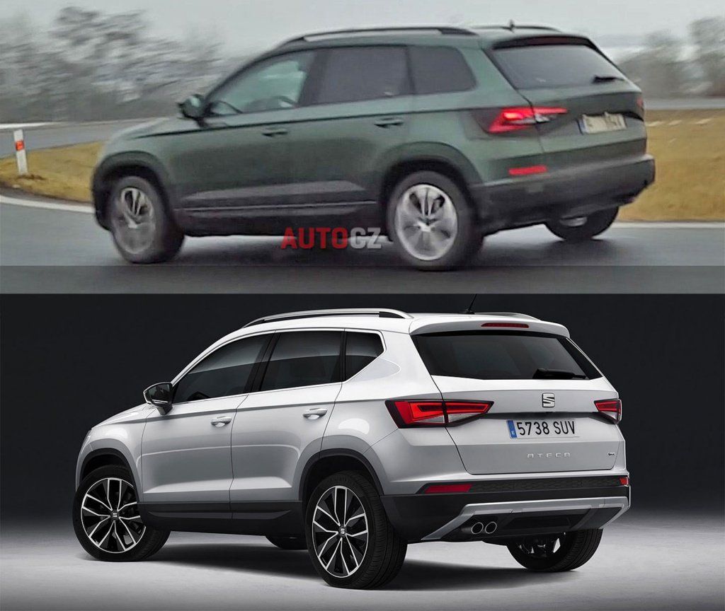 Сравнение нового Skoda Yeti с Seat Ateca