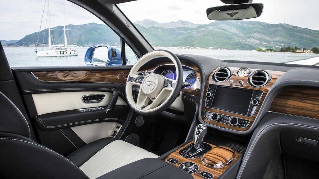 Кроссовер Bentley Bentayga Diesel: салон