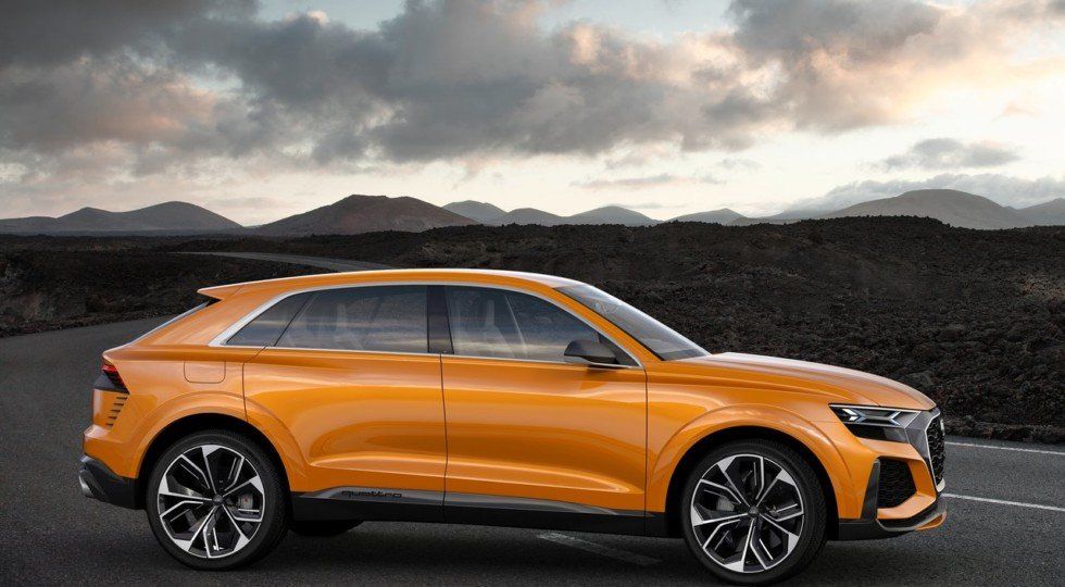 Концепт Audi Q8 Sport: вид сбоку