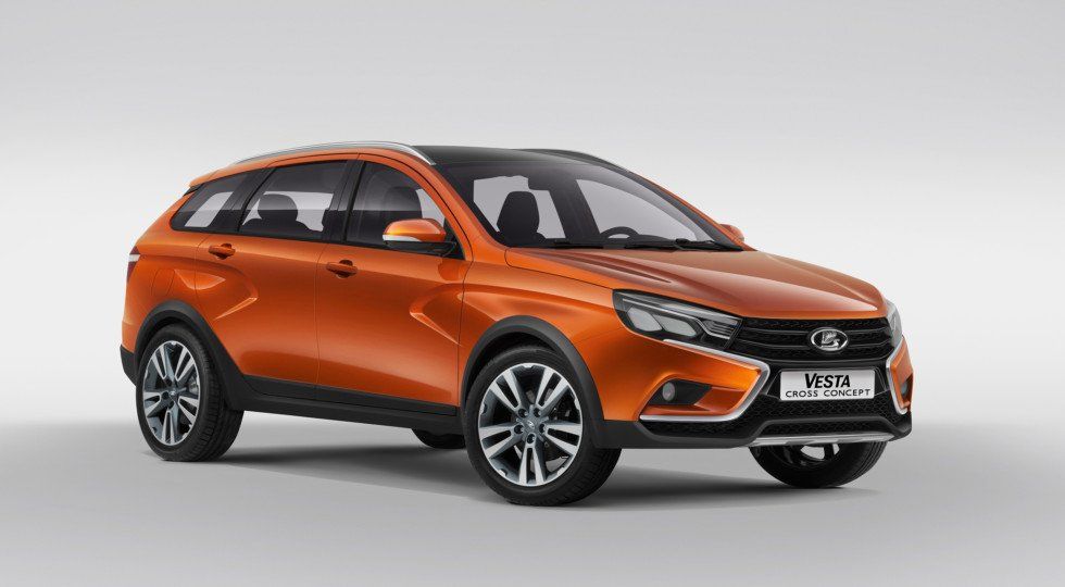 Lada Vesta Cross: вид сзади