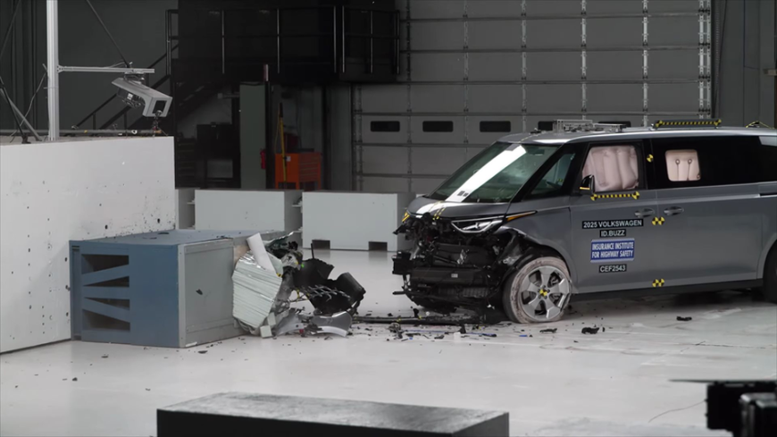 Краш-тест Volkswagen ID. Buzz