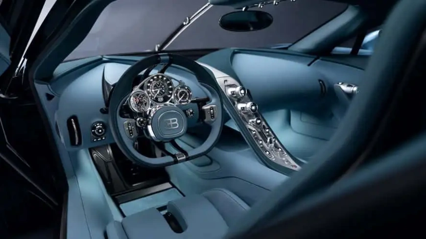 Приборные панели гиперкаров от Bugatti будут собирать часовые мастера