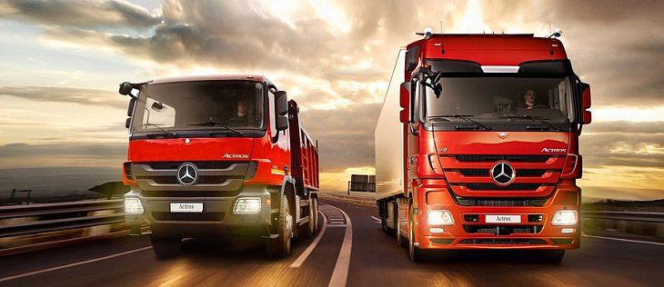 Открыт шоу-рум грузового транспорта Mercedes-Benz в режиме online