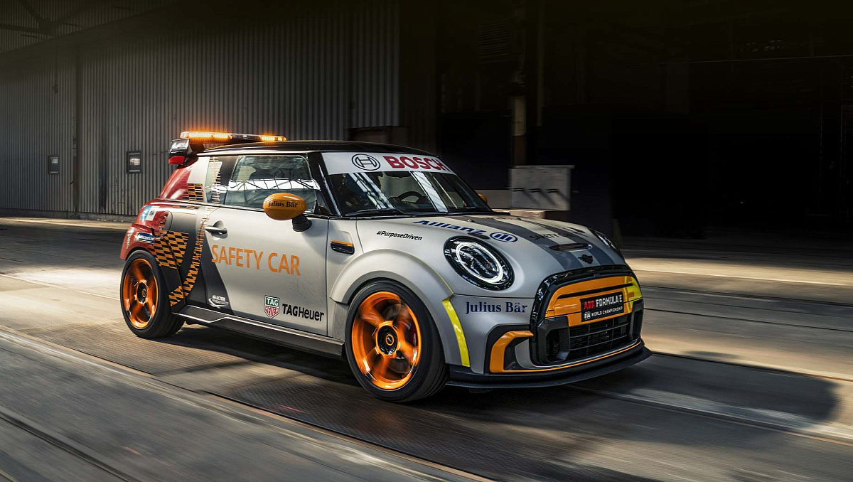Электрический Mini - теперь и в гонках Formula E Электрический Mini - теперь и в гонках Formula E