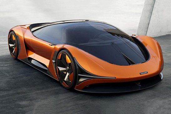 Показан будущий электрический суперкар McLaren Concept E-Zero 
