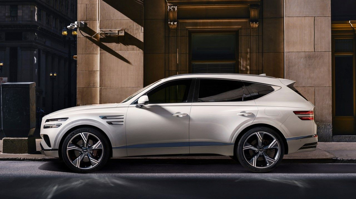 Появились рендеры роскошного кроссовера Genesis GV90 Появились рендеры роскошного кроссовера Genesis GV90
