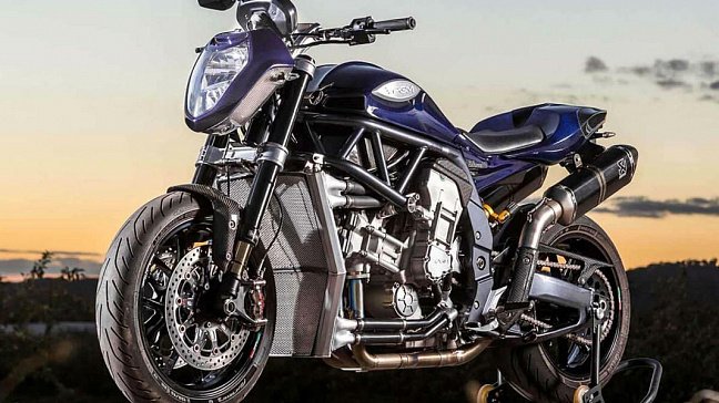 В Австралии представили мотоцикл с двигателем V8