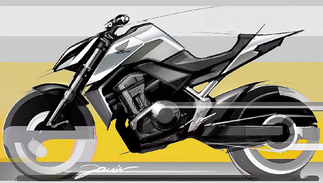 Появились новые подробности о спортивном мотоцикле Honda Hornet