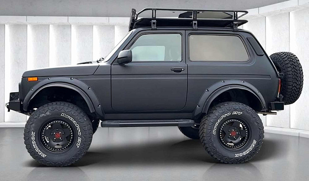 В Германии в продажу вышел «хардкорный» внедорожник Lada Monster 4×4