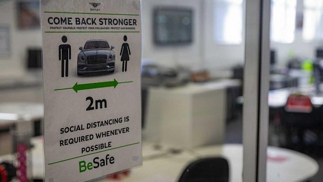 Bentley пришлось внедрить 250 новых мер безопасности, чтобы возобновить производство  
