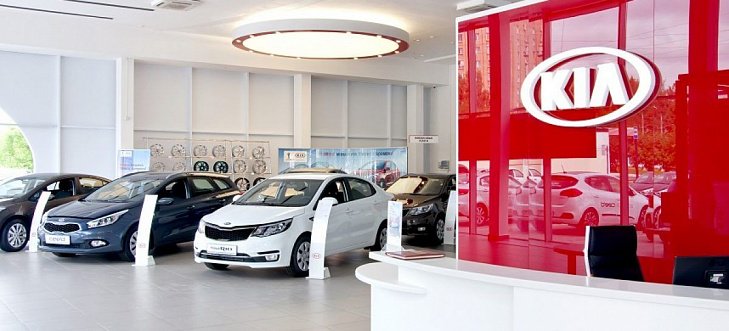 Дилеры KIA в июле смогли продать 2356 авто корпоративным клиентам