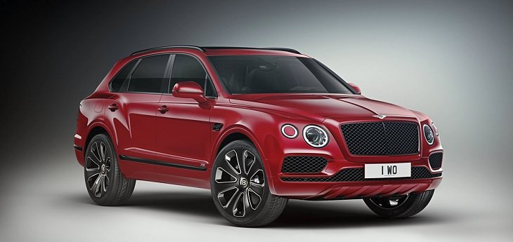 Bentley представила дизайнерскую версию кросса Bentayga V8 Design