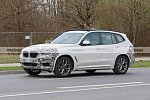 Компания BMW вывела на тесты прототип нового кроссовера X3 LCI