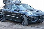 На тестах замечен обновленный кроссовер Porsche Cayenne 