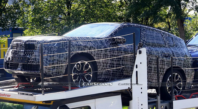 Премиум-кроссовер BMW X3 2025 года показал серийные фары на шпионских снимках 