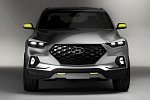 Пикап Hyundai Santa Cruz 2022 года замечен на парковке