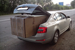 ГИБДД РФ приступит к лишению водительских прав за перевозку крупногабаритных вещей в багажнике
