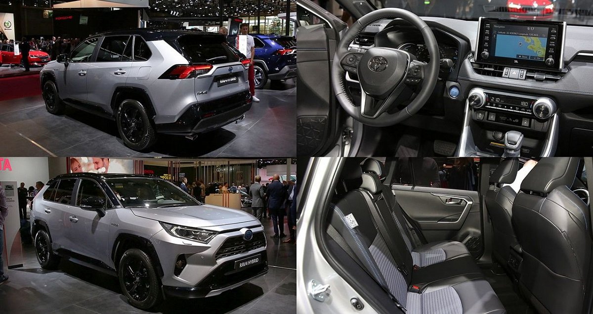 В Париже показали новую версию Toyota RAV4