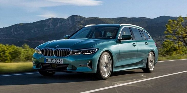 BMW решила не ждать осени и рассекретила новый универсал 3-Series
