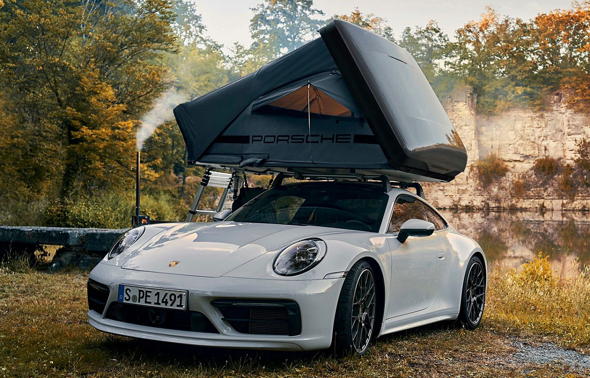 Porsche 911 приобрел новый аксессуар для превращения автомобиля в спортивный кемпер