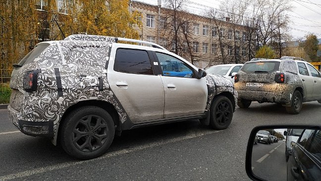Новый Renault Duster для России снова вышел на тесты